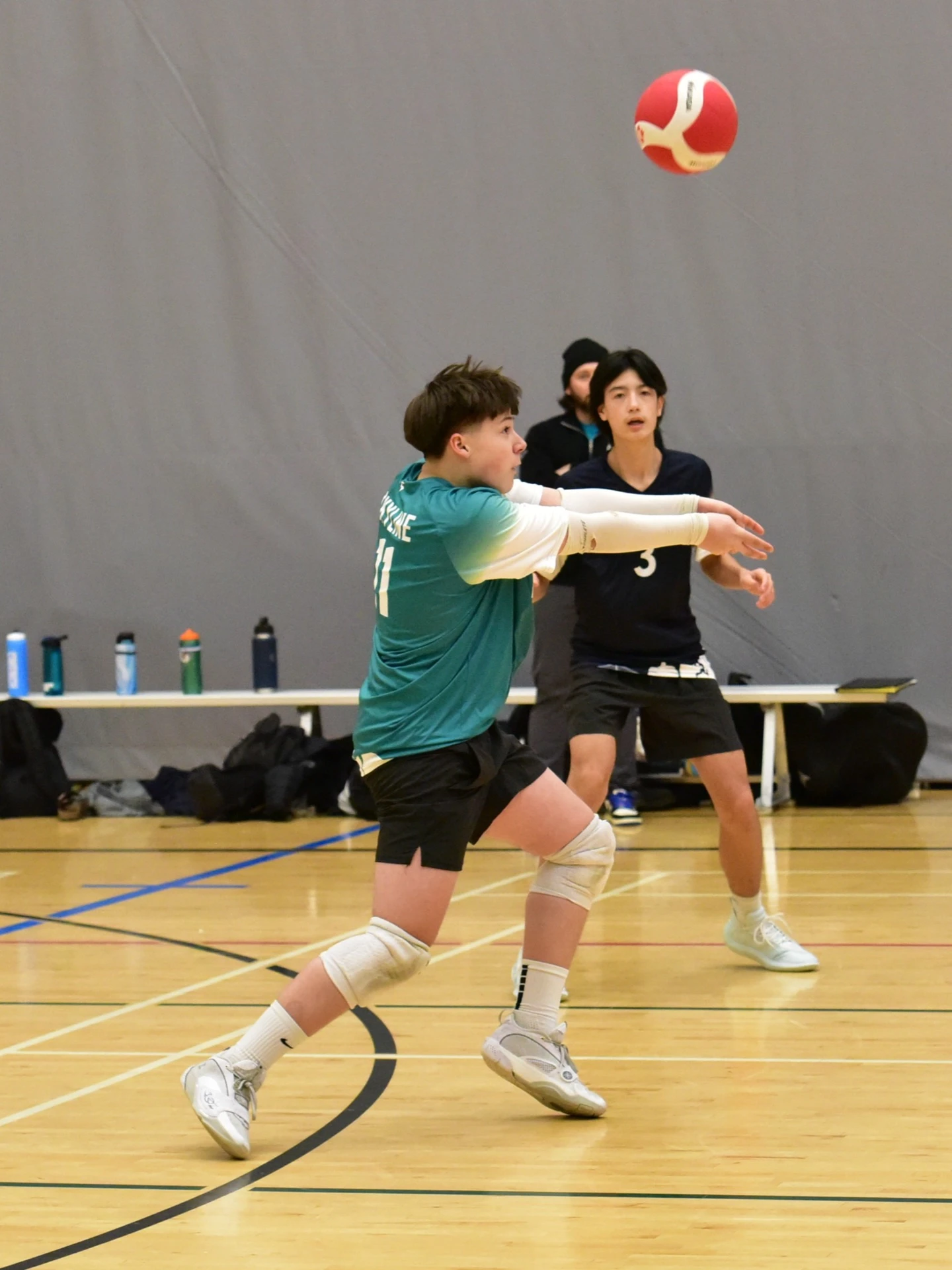 Athletes at a Sky High prep camp session