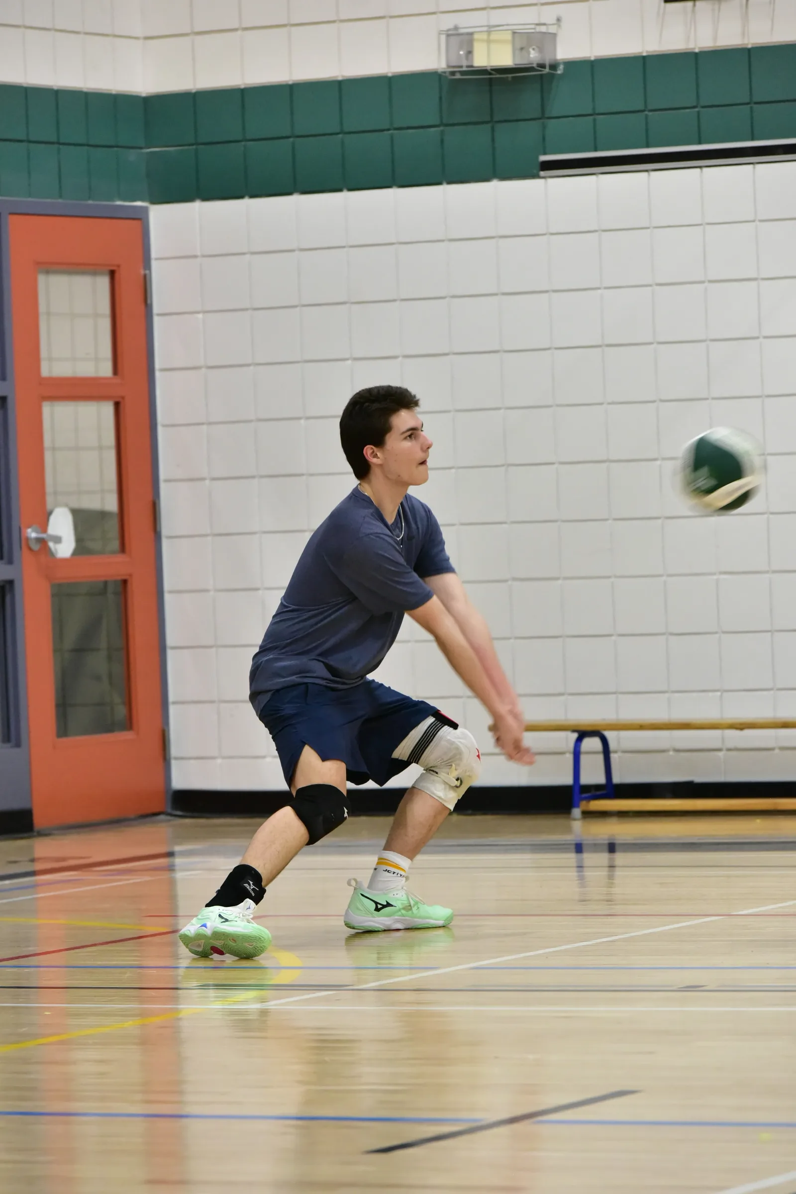 Athletes training at elite club prep camp